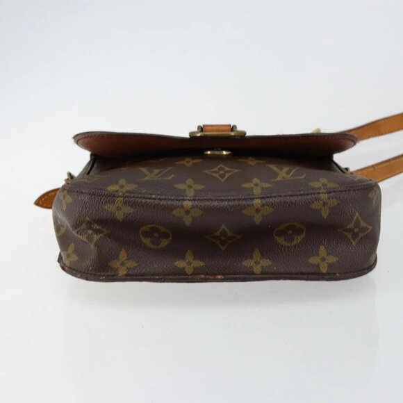 LOUIS VUITTON Monogram Saint Cloud MM Shoulder Bag M51243 LV Auth 145228 - Picture 5 of 16